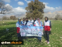 پاکسازی محیط زیست به مناسبت روز دانشجو