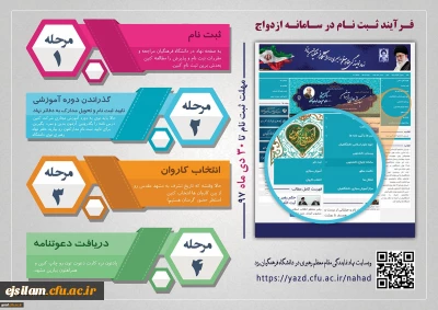 ثبت نام بیست و دومین دوره ازدواج دانشجویی سال 97