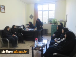 بازدید دانش آموزان دبیرستان فرزانگان از پردیس امام جعفر صادق(ع)