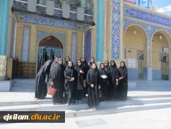 هفته سرای دانشجویی واجرای طرح فرهنگی 555(بازدید از اماکن مذهبی )