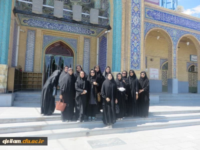 هفته سرای دانشجویی واجرای طرح فرهنگی 555(بازدید از اماکن مذهبی )