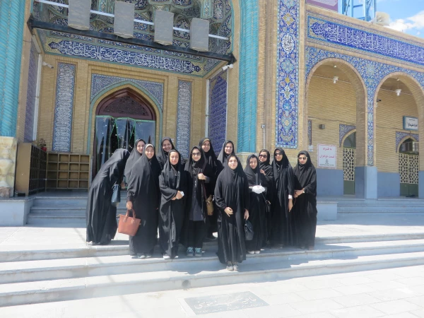هفته سرای دانشجویی واجرای طرح فرهنگی 555(بازدید از اماکن مذهبی )