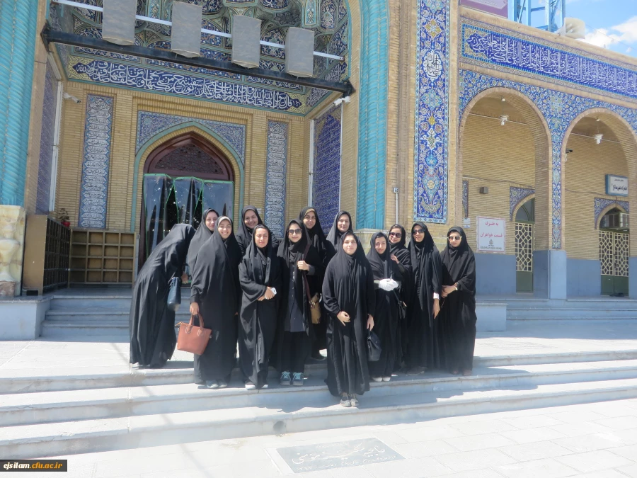 هفته سرای دانشجویی واجرای طرح فرهنگی 555(بازدید از اماکن مذهبی )