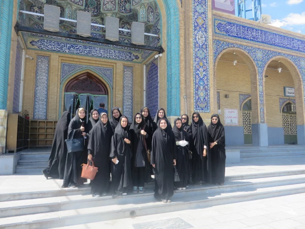 هفته سرای دانشجویی واجرای طرح فرهنگی 555(بازدید از اماکن مذهبی )