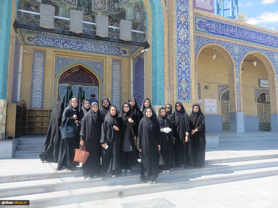 هفته سرای دانشجویی واجرای طرح فرهنگی 555(بازدید از اماکن مذهبی )