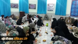 برگزاری مراسم افطاری در سرای دانشجویی پردیس امام جعفر صادق(ع)