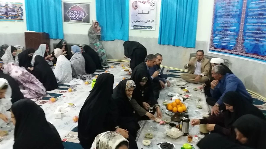 برگزاری مراسم افطاری در سرای دانشجویی پردیس امام جعفر صادق(ع)