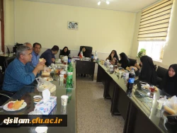 مراسم تجلیل از همکار بازنشسته پردیس امام جعفر صادق(ع)