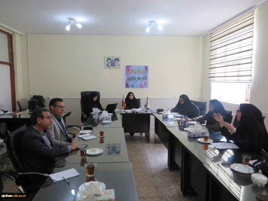 اولین جلسه شورای پردیس در سال تحصیلی 1399-1398 برگزار شد 2