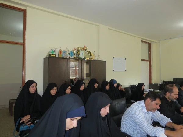 مراسم تکریم و معارفه مسئول بسیج دانشجویی پردیس امام جعفر صادق(ع) برگزار شد