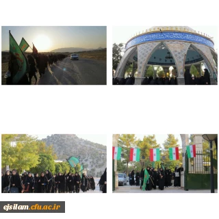 مراسم تجدید میثاق دانشجومعلمان پردیس امام جعفرصادق(ع) با آرمان های امام (ره) و شهدا