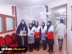 اهدای خون توسط دانشجومعلمان پردیس امام جعفر صادق(ع)