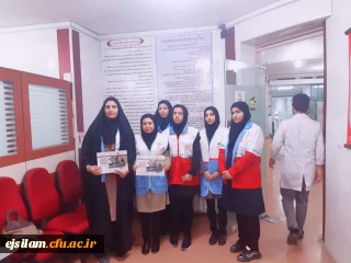 اهدای خون توسط دانشجومعلمان پردیس امام جعفر صادق(ع)