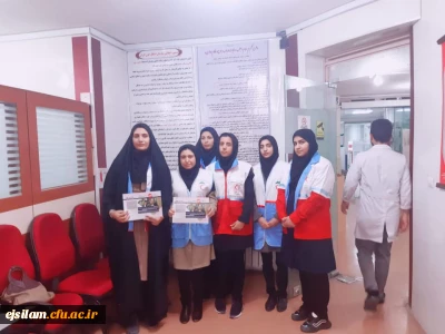 اهدای خون توسط دانشجومعلمان پردیس امام جعفر صادق(ع)