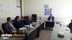 جلسه شورای پردیس همزمان با آغاز نیم سال دوم سال تحصیلی 1399-1398 برگزار شد