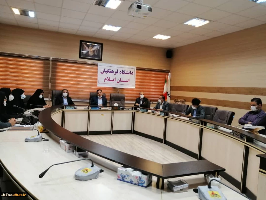 آئین تکریم و معارفه معاون توسعه منابع و امور دانشجویی پردیس امام جعفر صادق(ع)