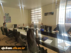 جلسه شورای پردیس همزمان با آغاز نیم سال دوم سال تحصیلی 1400-1399 برگزار شد