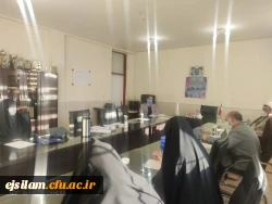 جلسه شورای پردیس همزمان با آغاز نیم سال دوم سال تحصیلی 1400-1399 برگزار شد