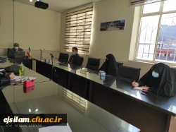 دومین جلسه شورای پردیس در نیمسال دوم سال تحصیلی 1400-1399 برگزار شد
