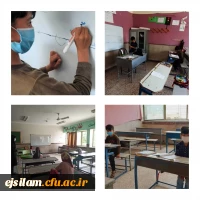 حرکت جهادی تدریس به دانش آموزان روستاها و محله های محروم شهرستان ایلام 