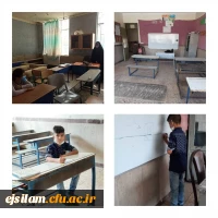 حرکت جهادی تدریس به دانش آموزان روستاها و محله های محروم شهرستان ایلام 