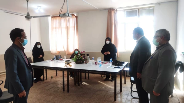 بازدید مدیر کل آموزش و پرورش از محل مصاحبه معرفی شدگان چند برابر ظرفیت دانشگاه فرهنگیان