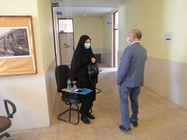 بازدید مدیر کل آموزش و پرورش از محل مصاحبه معرفی شدگان چند برابر ظرفیت دانشگاه فرهنگیان