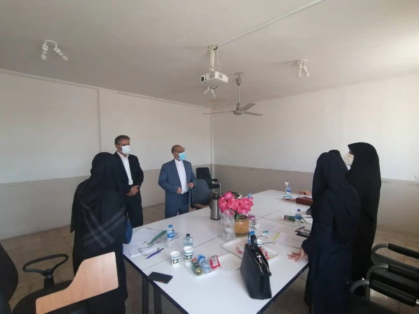 بازدید مدیر کل آموزش و پرورش از محل مصاحبه معرفی شدگان چند برابر ظرفیت دانشگاه فرهنگیان