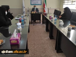 نشست صمیمی سرپرست مدیریت امور پردیس های استانی با کارکنان برگزار شد 