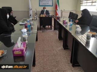 نشست صمیمی سرپرست مدیریت امور پردیس های استانی با کارکنان برگزار شد 