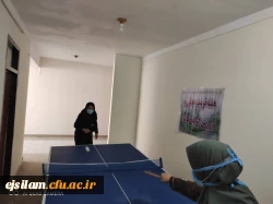 برگزاری مسابقه وزرشی دارت و تنیس روی میز به مناسبت هفته تربیت بدنی