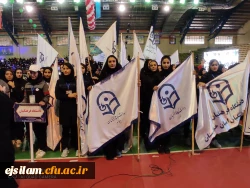 کسب مقام اول مسابقات کشوری (پنجمین المپیاد ورزش های همگانی مرداد ماه سال 1401_شهرکرد9) توسط دانشجو معلمان پردیس امام جعفرصادق علیه السلام 4