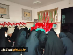 برگزاری مراسم وحدت حوزه و دانشگاه به همراه  استقبال از پیکر شهدای گمنام 4