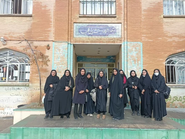 دانشجو معلم های کارورزی 1 پردیس امام جعفر صادق (ع)  ،  با همراهی اساتید هیئت علمی در مرکز آموزش کودکان با نیازهای ویژه (مدرسه گلها)  2