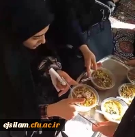 برگزاری مراسم شهادت حضرت زهرا (س)  با حضور اساتید و کارکنان و دانشجویان پردیس امام جعفر صادق (ع)در حسینیه موسوی شهر ایلام  2