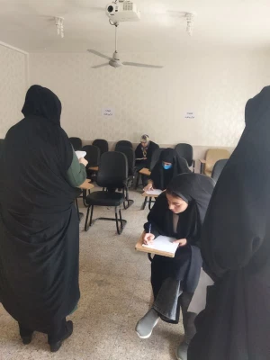 برگزاری  مرحله استانی رشته های  کتبی جشنواره قرآن و عترت در پردیس امام جعفر صادق(ع) 2