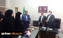 دهمین جلسه شورای پردیس امام جعفر صادق(ع) و تکریم همکار بازنشسته جناب آقای قنبری 4