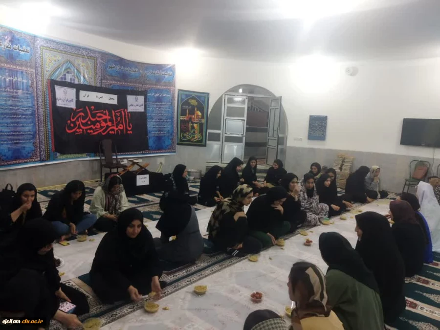 برگزاری مراسم افطار و محفل انس با قرآن در سرای دانشجویی پردیس امام جعفر صادق 2