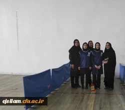 شرکت در مسابقات ورزشی دانشگاه ها و مؤسسات آموزش عالی استان ایلام و کسب عنوان قهرمانی رشته والیبال و شطرنج توسط دانشجویان پردیس امام جعفرصادق(ع)  2