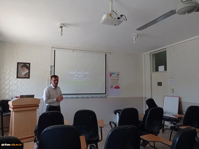 برگزاری کلاس ضمن خدمت آموزش هنر ،در پردیس امام جعفر صادق(ع) 2