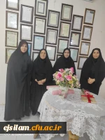 دیدار سرپرست پردیس امام جعفر صادق (ع) و جمعی از کارکنان با پیشکسوت حوزه تعلیم و تربیت و رییس مرکز تربیت معلم حضرت رقیه (س) ایلام 2