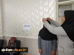 استقرار اایستگاه سلامت در پردیس امام جعفرصادق(ع)  2