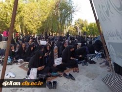  شرکت دانشجو معلمان پردیس امام جعفر صادق(ع) در مراسم دعای عرفه  2