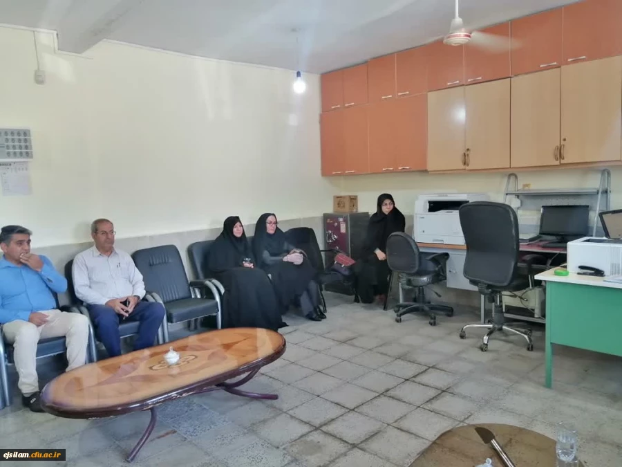 حضور هیئت رئیسه دانشگاه فرهنگیان استان ایلام در مجتمع امام علی (ع) 2