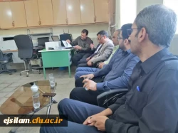 حضور هیئت رئیسه دانشگاه فرهنگیان استان ایلام در مجتمع امام علی (ع) 2