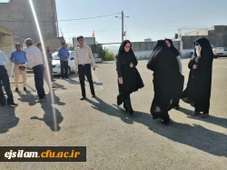 حضور هیئت رئیسه دانشگاه فرهنگیان استان ایلام در مجتمع امام علی (ع) 2