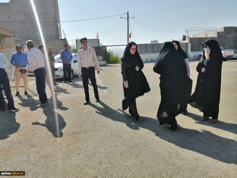 حضور هیئت رئیسه دانشگاه فرهنگیان استان ایلام در مجتمع امام علی (ع) 2