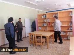 حضور هیئت رئیسه دانشگاه فرهنگیان استان ایلام در مجتمع امام علی (ع) 2