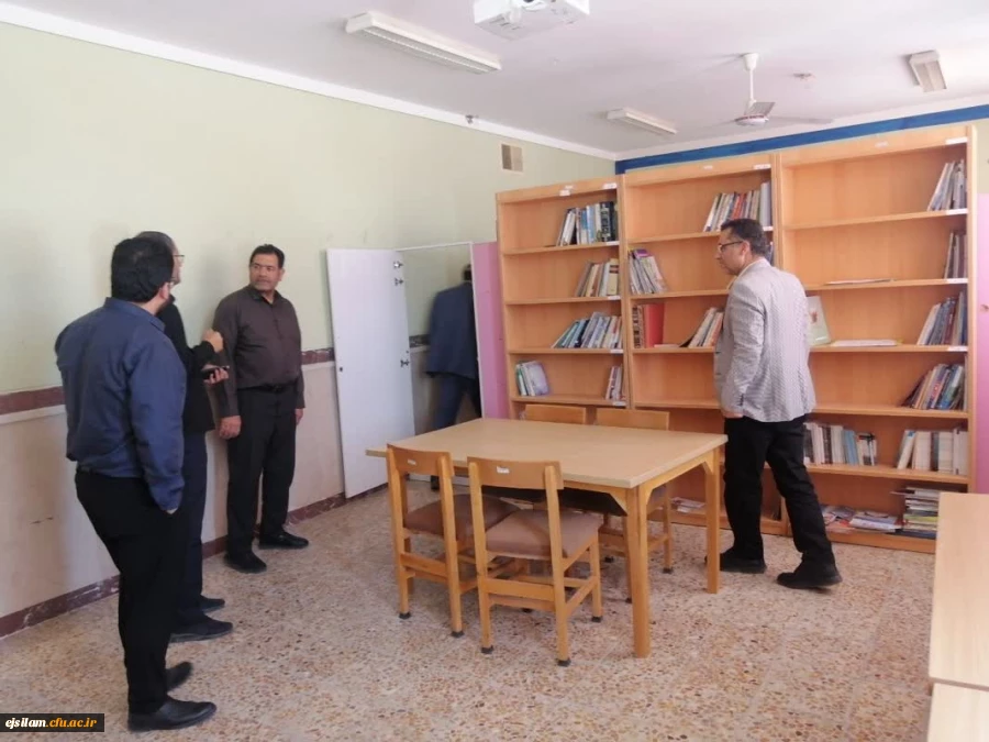 حضور هیئت رئیسه دانشگاه فرهنگیان استان ایلام در مجتمع امام علی (ع) 2