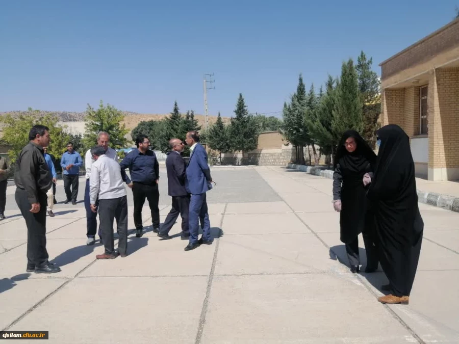 حضور هیئت رئیسه دانشگاه فرهنگیان استان ایلام در مجتمع امام علی (ع) 2